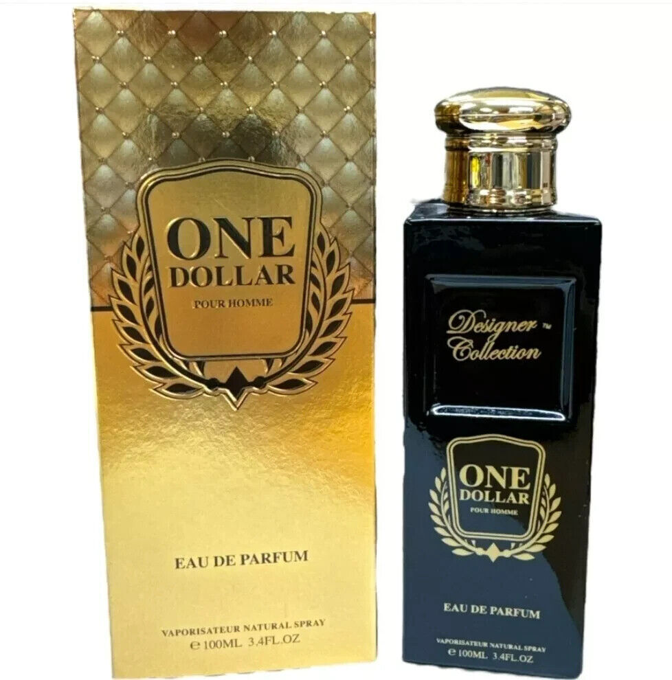 Designer Collection ONE DOLLAR Pour Homme Eau De Parfum Natural Spray 100ml - Image 2