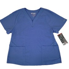 Grey's Anatomy Scrub Top Women's GVST026-40 Ciel Blue