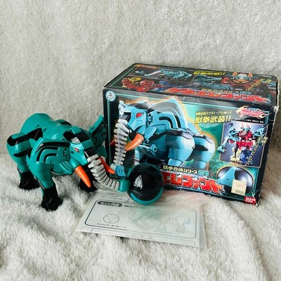 BANDAI DX Megazord Power Rangers Jungle Fruy Sentai Gekiranger Geki Elephant Box