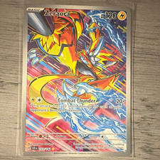 Pokemon TCG Zeraora 151/142 Sv07 Stellar Crown Illustration Rare Holo Full Art on eBay