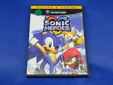 110:  Gamecube -  Sonic Heroes - Disc/Case - Nintendo - Tested/Working