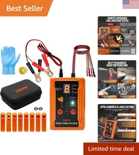 Automotive Fuel Injector Tester with 8 Pulse Modes and Cleaning Adapters – 12V