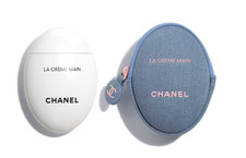 CHANEL LA CR ME MAIN Hand Cream Denim Pouch - 2026 DENIM COLLECTION