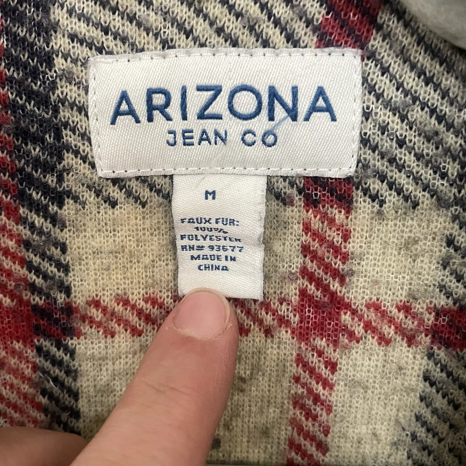 VTG Lumberjack Hunter Chore Sherpa Coat Women’s Medium Plaid - Image 2 of 4