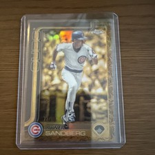 2025 Topps Gilded Collection Ryne Sandberg Chicago Cubs /99