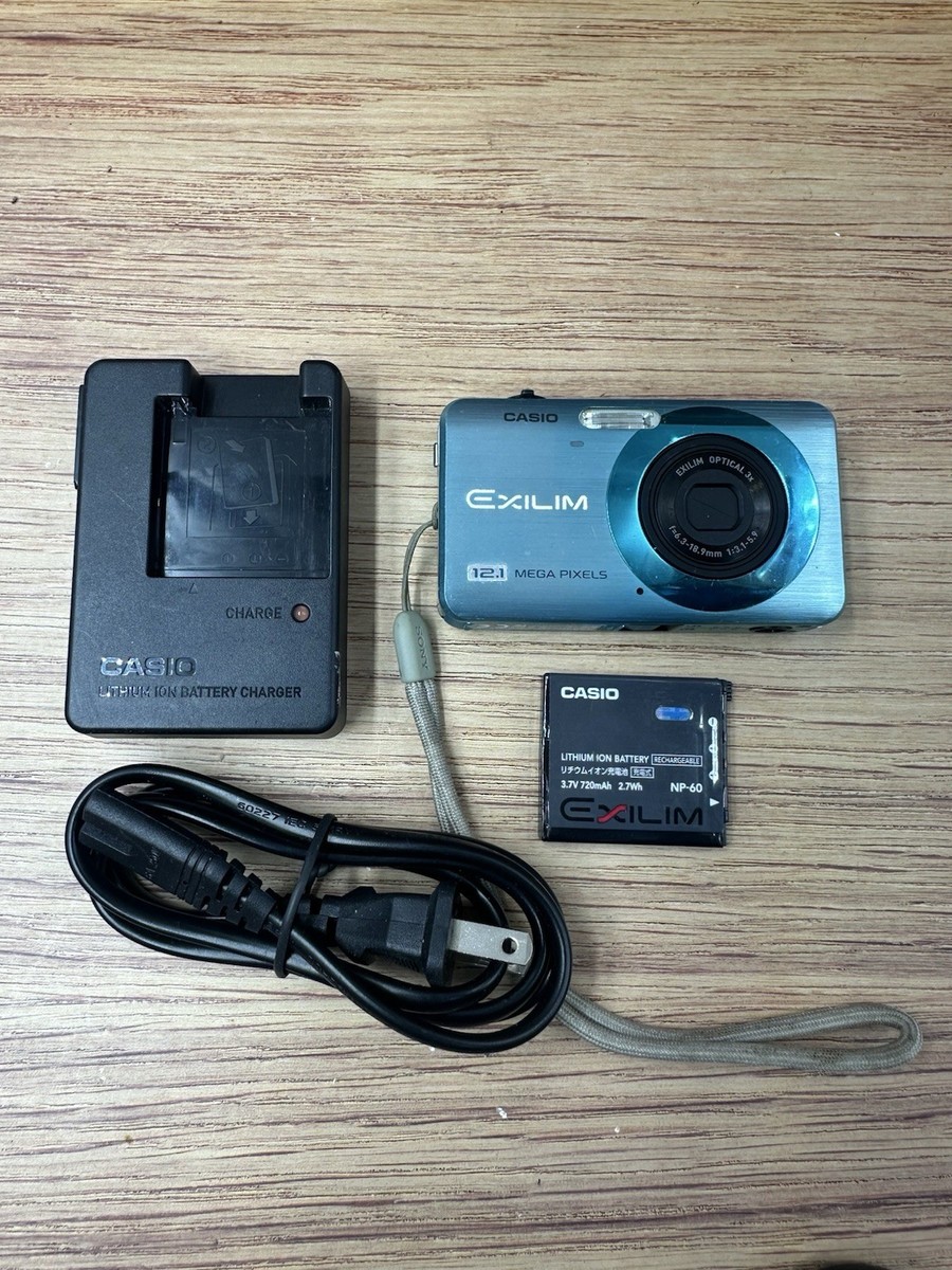 デジタルカメラ CASIO EXILIM EX-Z90 ライトブルー ※電池なし CASIO