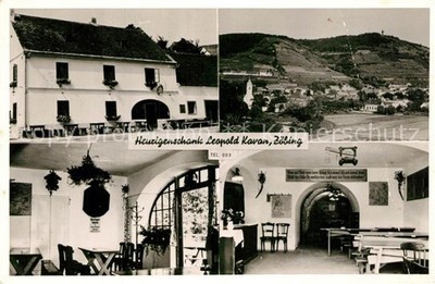 Zoebing Kamptal Heurigenschank Leopold Kavan