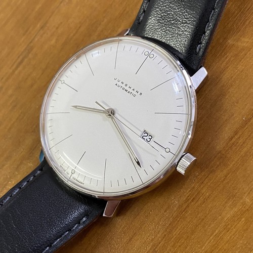 Reloj para hombre Junghans Max Bill automático 27.4002 esfera blanca 38 mm de JP - Imagen 3 de 18