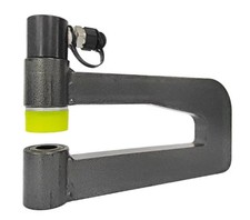 Punzonatrice idraulica per lamiera di acciaio senza foratura canaline per cavi divise