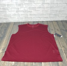 NEW - Nike Tank Top Men's Size XL Maroon Red Hoop Tech Dri-Fit Tank Top