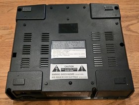 PARTS OR REPAIR Sega Saturn MK-80000A Black Console With Controller And Cords