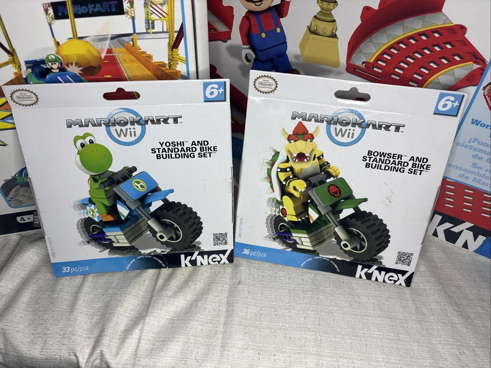 Mario Kart Wii Knex Bowser's Castle Ultimate Building Set + Track Expansion READ - Image 2 of 4