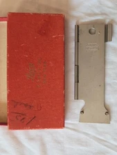 Rare!!! Original Leica 250 Metal ANZOO Leitz Film Leader Trimming Template