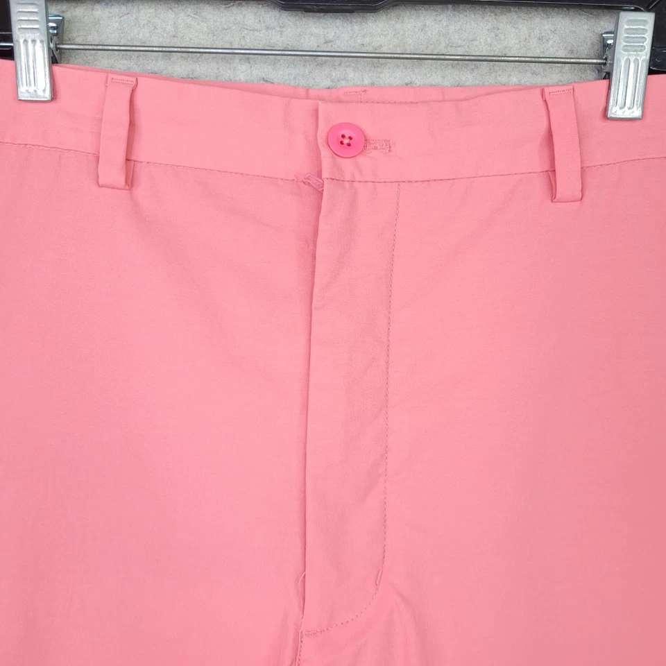 Vineyard Vines OTG Chino Shorts Mens 46B Pink Performance Golf Preppy - Image 2 of 4