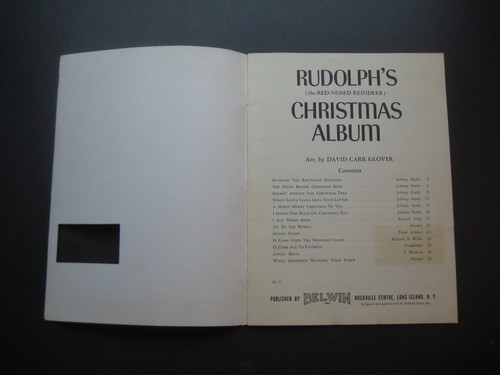 Rudolph's (the Red-Nosed Reindeer) Christmas Album arranged by David Carr Glover - Picture 2 of 8