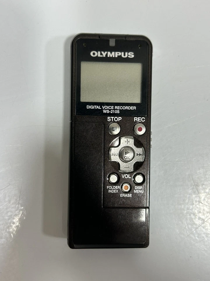 Olympus WS-210S (512 MB, 138.5 Hours) Handheld Digital Voice Recorder Brown Used - Image 4 of 4