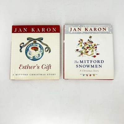 Jan Karon The Mitford Snowmen Esters Gift Christmas Story Hardcover Book
