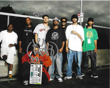 * HIEROGLYPHICS * signed 8x10 photo * DEL THE FUNKY HOMOSAPIEN & DOMINO * COA *