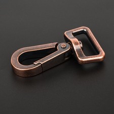 1 Inch Antique Copper Designer Purse Lobster Clasp Swivel Snap Hook, 25 Pack