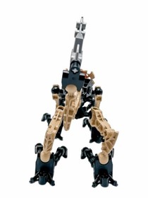 LEGO Bionicle Zesk 8977 Glatorian Agori 2009 complete set without cracks Tan col