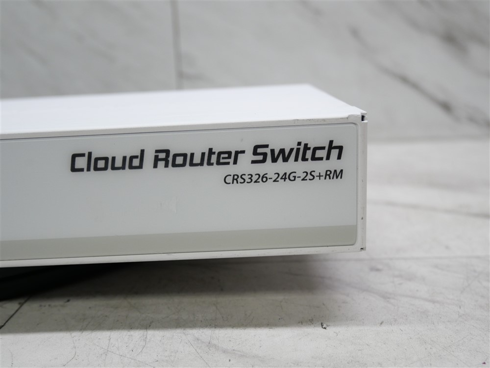 MikroTik CRS326-24G-2S+RM Cloud Router Switch, Tested, Free Shipping