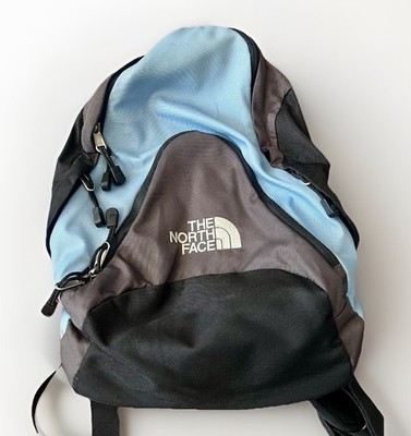 The North Face Pandora Hiking Backpack Blue Gray School Casual everyday bag