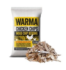 70L Premium Chicken Wood Chips Hardwood Animal Coop Pens Poultry Run Hen Boarder