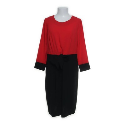 Riani, Kleid, Größe: 42, Rot/Schwarz, Acetat/Polyester, Damen #nSA