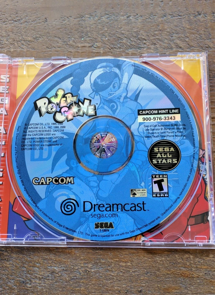 COMPLETE ✹ Power Stone ✹ SEGA DREAMCAST Game ✹ Sega All Stars Version ✹ USA - Image 3 of 4