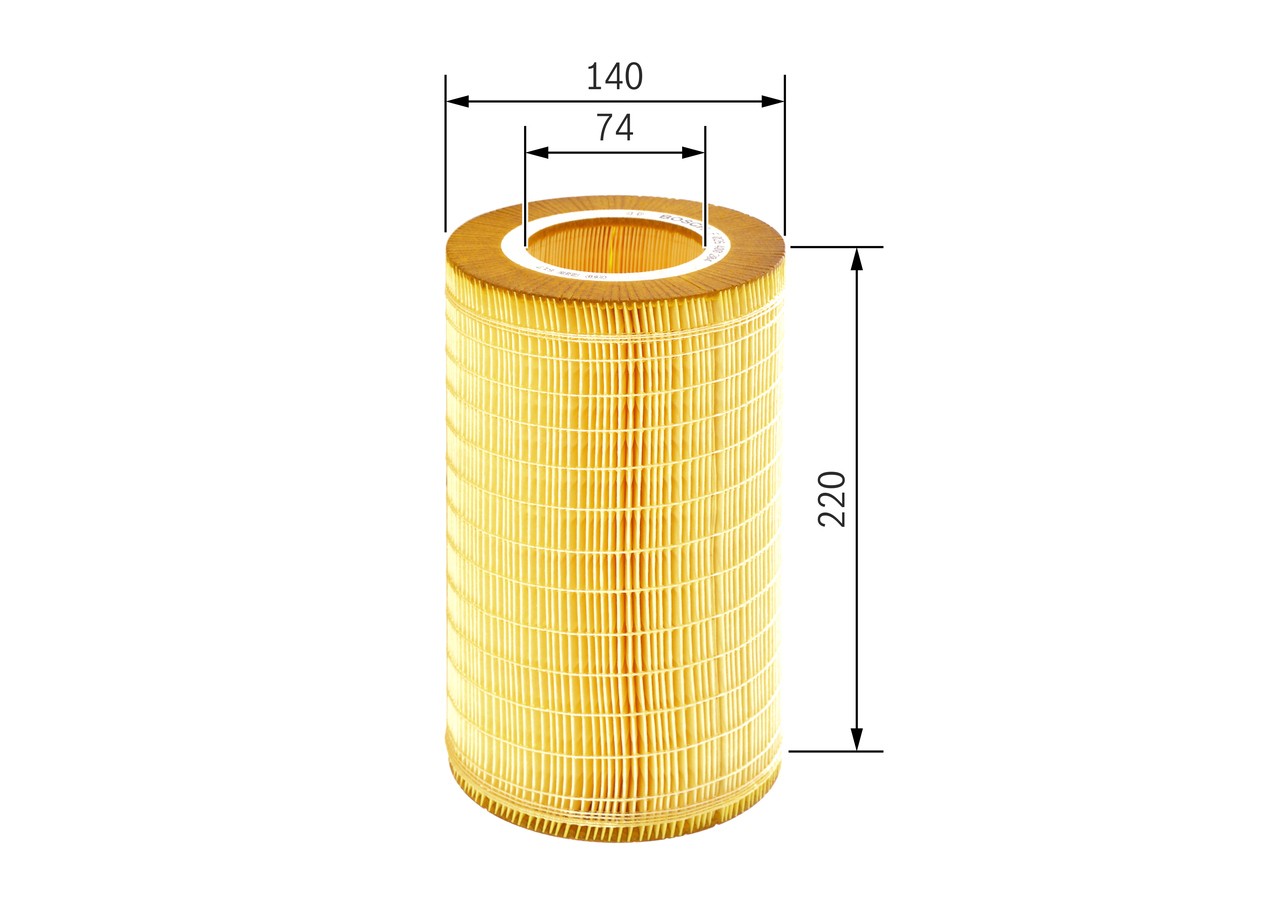 BOSCH-OE F 026 400 204 Air Filter for SAAB