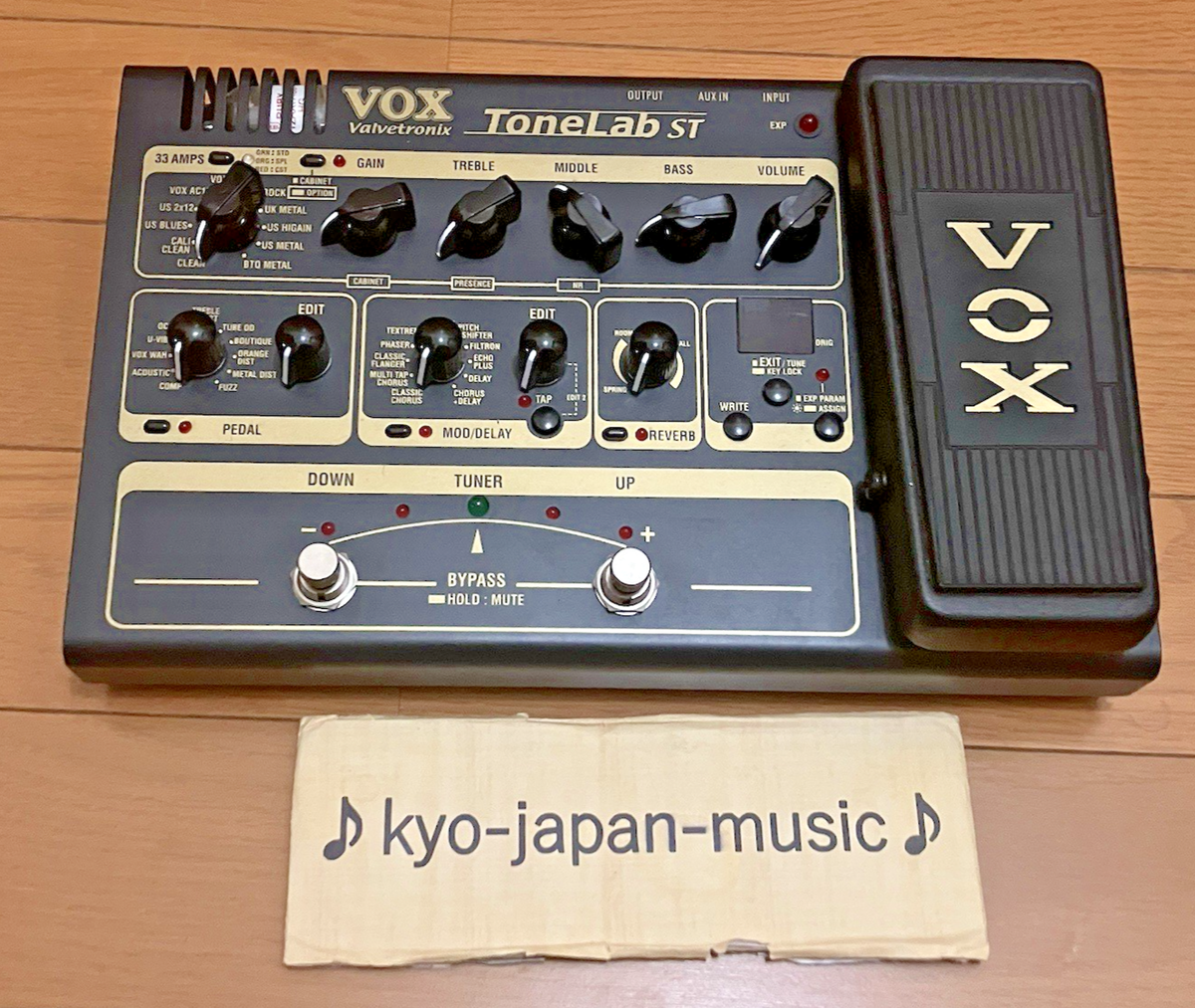 VOX ToneLab ST Valvetronix Made in Vietnam Multi Effects Used From