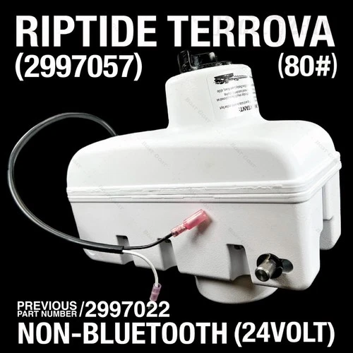 Minn Kota Steering Motor - Riptide Terrova Non Bluetooth - 24V / 80lb - 2997022