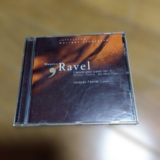 Maurice Ravel Piano Works Vol.1 Jacques Fevrier CD