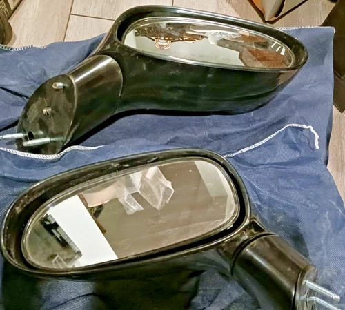 2005-09 CHEVY CORVETTE C6 DRIVER POWER MIRROR + PASSENGER MIRROR PAIR BROCK NEW!