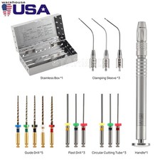 Dental Endo Broken File Extractor Endodontic File Removal System Kit Root Canal
