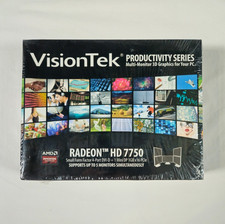 VisionTek Radeon HD 7750 1GB x16 PCle Graphics Card 900669 NEW IN BOX 