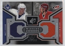 2005-06 SPx Winning Combos 349/350 Matt Stajan Justin Williams #WC-SW w8t