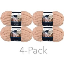 Super Bulky 100 Polyester Cherry Blossom Yarn, 31.7 yd, Pack of 4