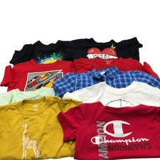 Boys Size 5/6 S Short Sleeve T Shirts BUNDLE Children's Place Graphic Uniqlo