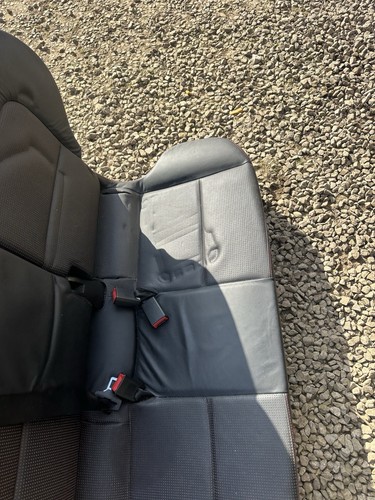 MITSUBISHI COLT CZT 04-08 1.5 PETROL 4G15T Black FRONT & REAR LEATHER SEATS SET - Picture 10 of 14