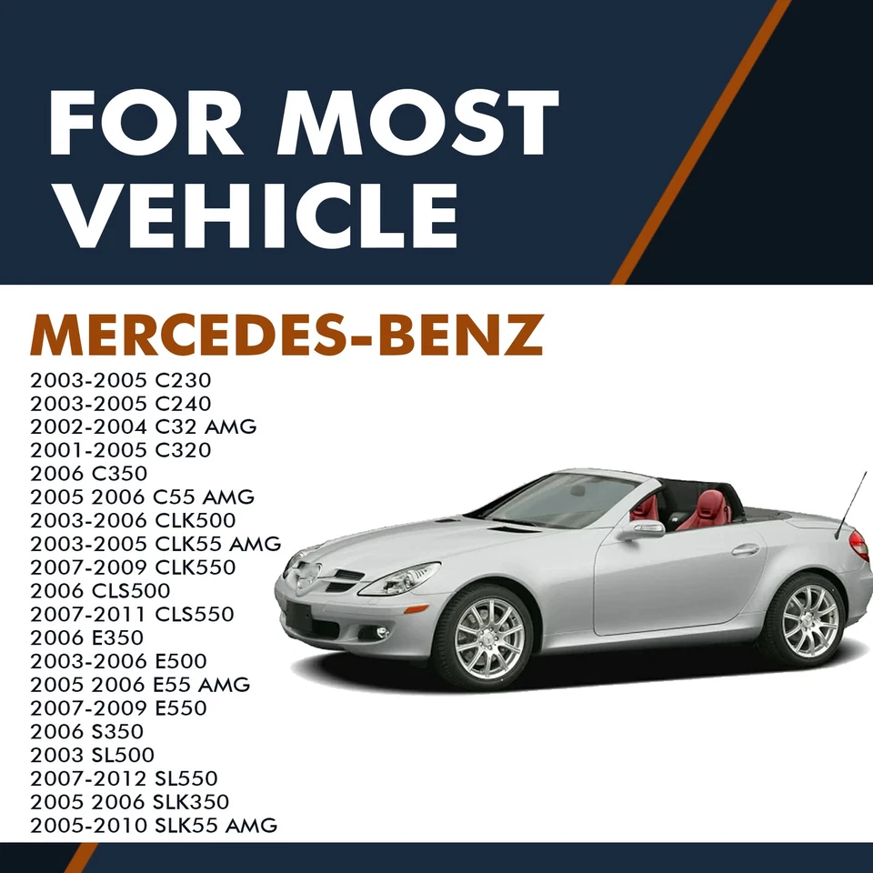 Front Ceramic Brake Pad Kit For 2003 Mercedes-Benz SL500 - Image 2 of 4