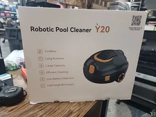 Y20 Cordless Robotic Pool Cleaner, Automatic Pool Vacuum 