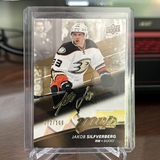 JAKOB SILFVERBERG #193 2017-18 Upper Deck MVP GOLD SCRIPT 72/100