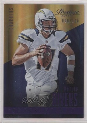 2014 Panini Prestige Extra Points Purple 90/100 Philip Rivers #97 13zo