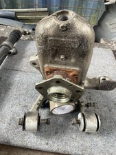 2008 MASERATI QUATTROPORTE M139 LEFT HAND SIDE FRONT HUB & UPPER SUSPENSION ARM