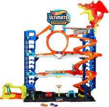 Hot Wheels Let'S Race Netflix - Ultimative Garage - Mehrere Ebenen Parkgarage, 3