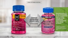 Kirkland Signature Benadryl Allergy Relief Medicine 25mg 600 tab Free shipping