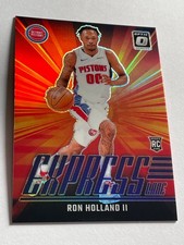 2024-25 Panini Donruss Optic Express Lane Ron Holland II #15 Purple Prizm RC
