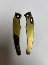 Hawk Talon Brass Scales KNIFE NOT INCLUDED. SCALES ONLY