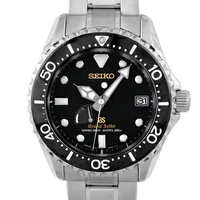 SEIKO Grand Seiko Spring Drive Diver's SBGA031 9R65-0AN0 Black Titanium #072
